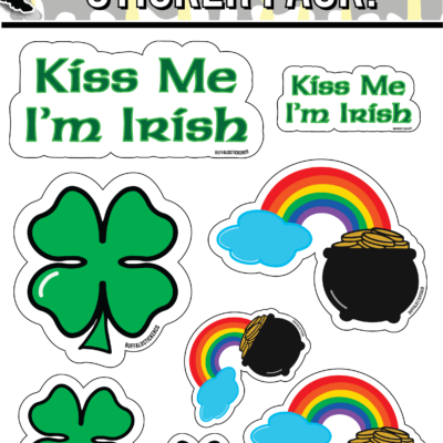 St. Patrick's Day Sticker Pack!
