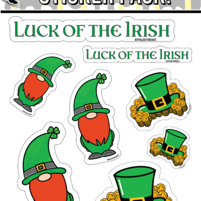 Luck Of The Irish Sticker Pack!