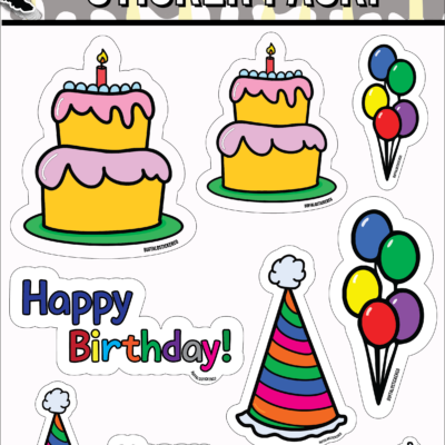 Happy Birthday Sticker Pack!