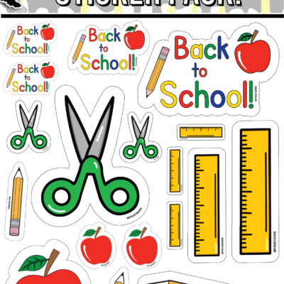 Back to School Sticker Pack!